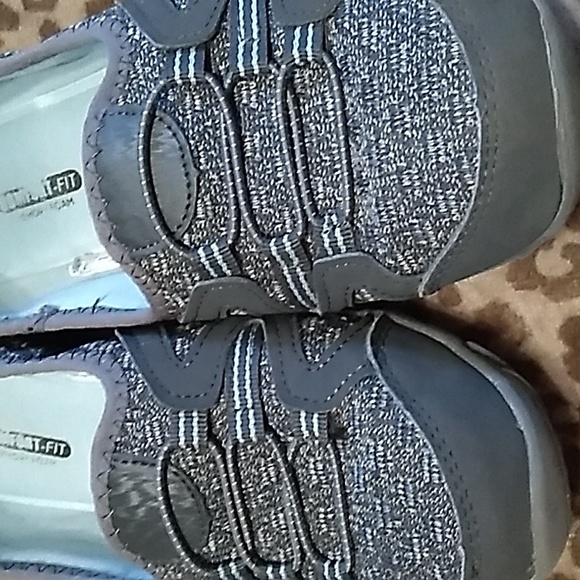 Athletic Works Grey Slip On Tennis Shoes - Picture 7 of 7